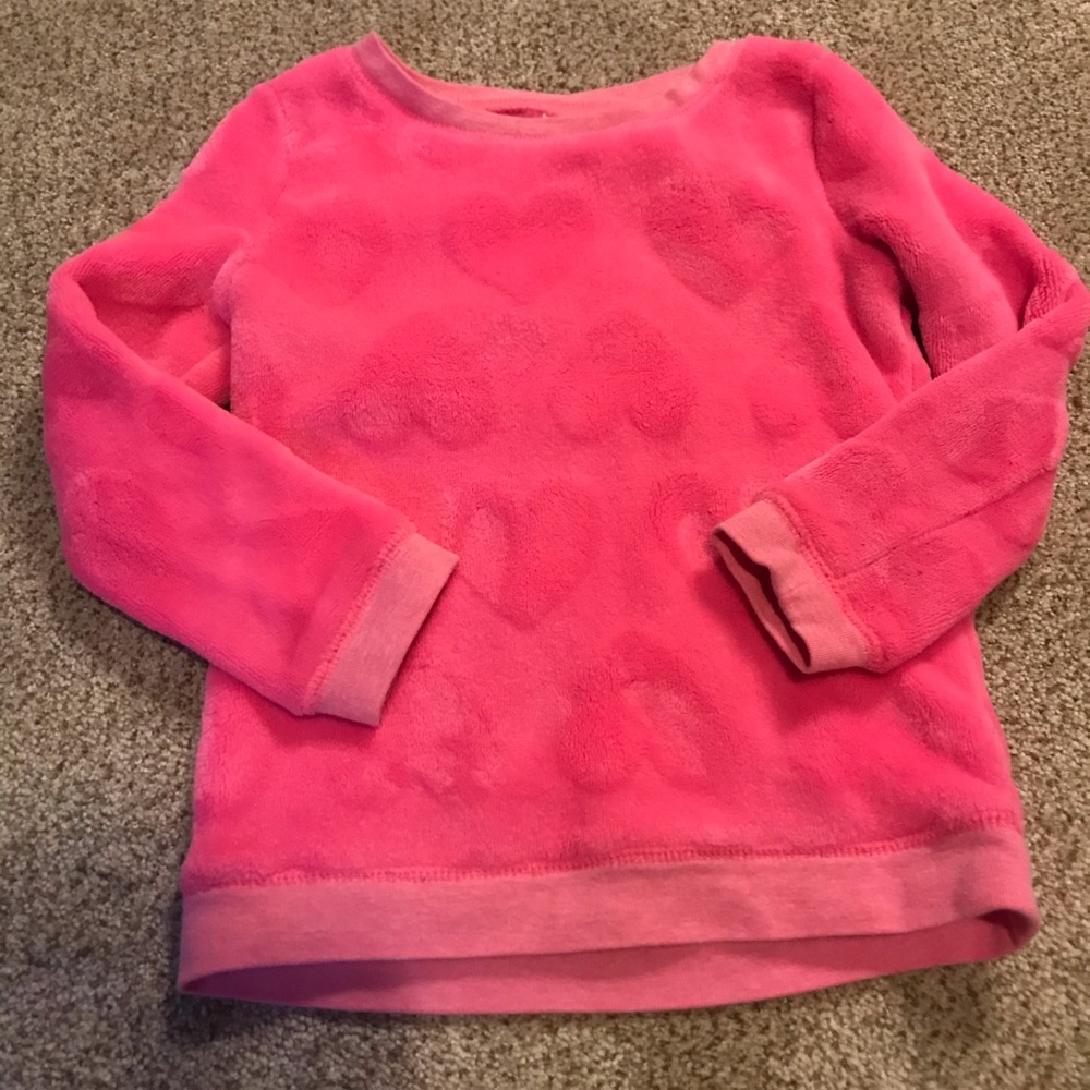 Caters heart sweater 4T
